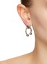 Figure View - Click To Enlarge - JUSTINE CLENQUET - Gale Palladium Plated Brass Single Earring