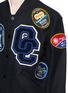Detail View - Click To Enlarge - OPENING CEREMONY - Fruit sticker varsity jacket