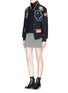 Figure View - Click To Enlarge - OPENING CEREMONY - Fruit sticker varsity jacket
