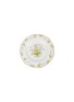 Main View - Click To Enlarge - BOURG-JOLY MALICORNE - Feston Hand Painted Antique Fleurs 94 Cake Plate — Pink/Green