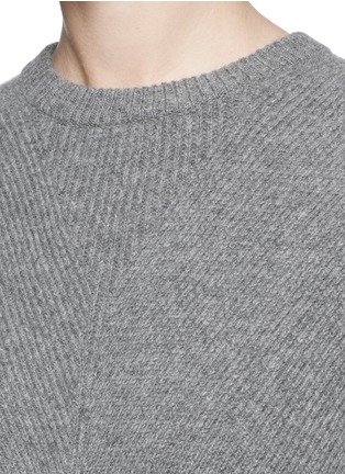 Detail View - Click To Enlarge - ALEXANDER WANG - Wool-cashmere knit sweater