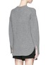 Back View - Click To Enlarge - ALEXANDER WANG - Wool-cashmere knit sweater