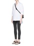 Figure View - Click To Enlarge - ACNE STUDIOS - 'Skin 5' cotton stretch jeans