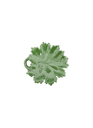 Main View - Click To Enlarge - BOURG-JOLY MALICORNE - Feuille de Vigne Small Side Dish — Green