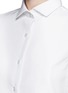 Detail View - Click To Enlarge - ACNE STUDIOS - 'Capel' stripe jacquard poplin shirt