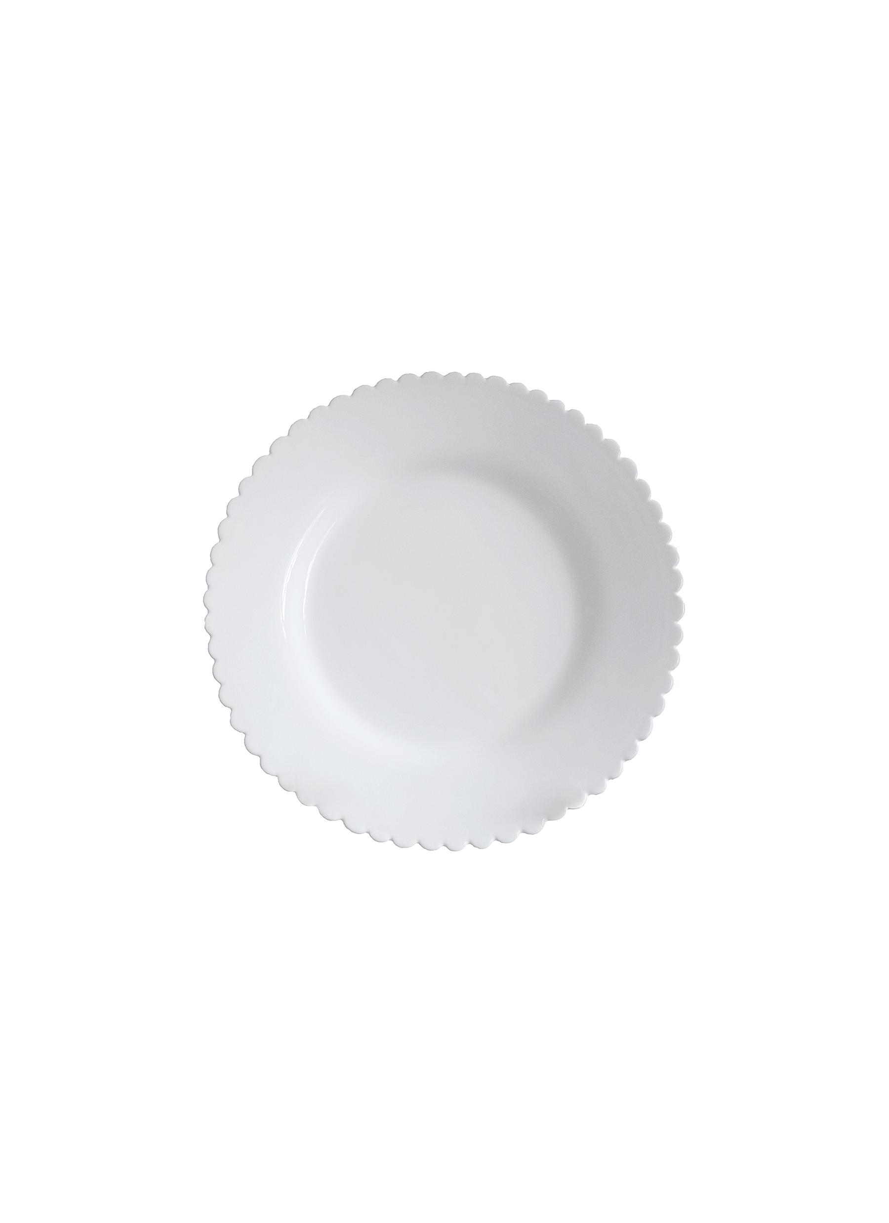Bourg-Joly Pleine Dinner Plate — White