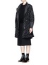 Figure View - Click To Enlarge - 3.1 PHILLIP LIM - Drop-needle mohair wool knit sweater