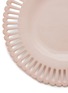 Detail View - Click To Enlarge - BOURG-JOLY MALICORNE - Openwork Bourg-Joly Charger Plate — Pink