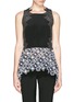 Main View - Click To Enlarge - 3.1 PHILLIP LIM - Floral lace embroidery silk bodice top