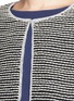 Detail View - Click To Enlarge - ARMANI COLLEZIONI - Bead stripe jacket