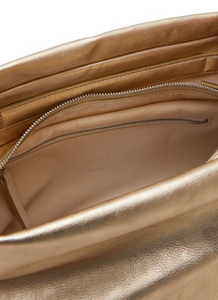 Detail View - Click To Enlarge - MARSÈLL - Fanta Metallic Leather Bag