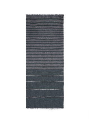 Main View - Click To Enlarge - ARMANI COLLEZIONI - Sequin metallic variegated stripe scarf