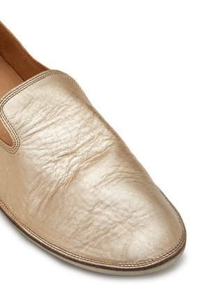 Detail View - Click To Enlarge - MARSÈLL - Strasacco Leather Loafer