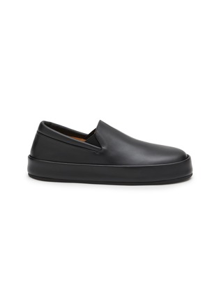Main View - Click To Enlarge - MARSÈLL - Cassapelle Leather Slip-ons