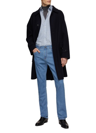 Figure View - Click To Enlarge - CANALI - Straight Leg Jeans