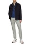 Figure View - Click To Enlarge - CANALI - Button Up Wool Safari Jacket