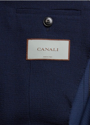 - CANALI - Notch Lapel Wool Blend Blazer