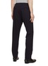 Back View - Click To Enlarge - CANALI - Drawstring Washable Wool Pants