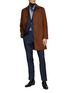 Figure View - Click To Enlarge - CANALI - Milano Checked Single Breasted Suit