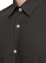  - CANALI - Point Collar Dotted Pattern Cotton Shirt