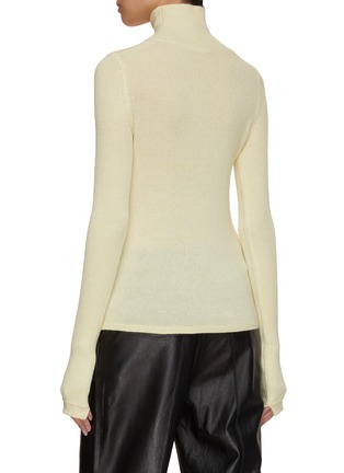 Back View - Click To Enlarge - MARIA MCMANUS - Turtleneck Knit Top