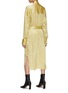 Back View - Click To Enlarge - MARIA MCMANUS - Oversized Belted Shirt Dress