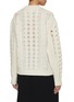 Back View - Click To Enlarge - MARIA MCMANUS - Oversized Aran Knit Sweater
