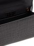Detail View - Click To Enlarge - GIÒSA - Small Coralyne Patent Crocodile Leather Bag