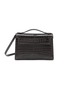 Main View - Click To Enlarge - GIÒSA - Small Coralyne Patent Crocodile Leather Bag