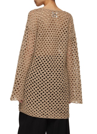 Back View - Click To Enlarge - BY MALENE BIRGER - Knit Bell Sleeve Top