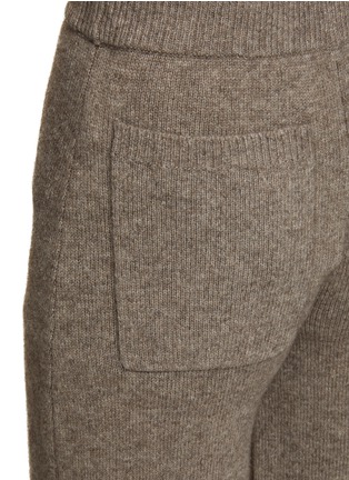 CLANE/WARM KNIT TAPERED PANTS-