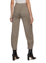 CLANE/WARM KNIT TAPERED PANTS-