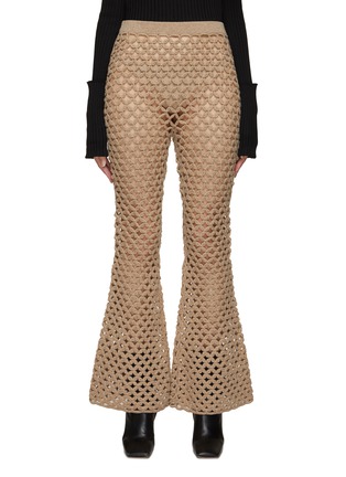 Main View - Click To Enlarge - BY MALENE BIRGER - Knit Boot Leg Pants