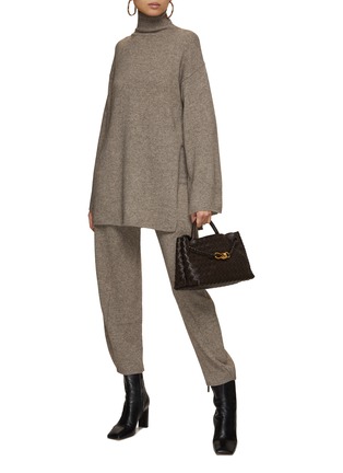 Figure View - Click To Enlarge - BY MALENE BIRGER - Knit High Neck Layered Top