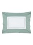 Main View - Click To Enlarge - YVES DELORME - Lutece Pillow Case — Blanc