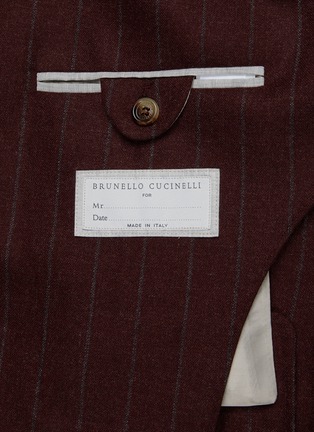  - BRUNELLO CUCINELLI - Double Breasted Pinstripe Suit