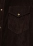  - BRUNELLO CUCINELLI - Nappa Leather Suede Western Shirt