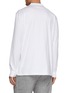 Back View - Click To Enlarge - BRUNELLO CUCINELLI - Logo Embroidered Long Sleeve Polo Shirt
