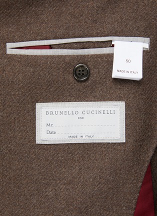  - BRUNELLO CUCINELLI - Peak Lapel Safari Jacket