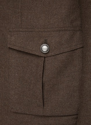  - BRUNELLO CUCINELLI - Peak Lapel Safari Jacket