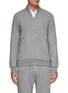 Main View - Click To Enlarge - BRUNELLO CUCINELLI - Pinstripe Varsity Bomber Jacket