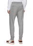 Back View - Click To Enlarge - BRUNELLO CUCINELLI - Pinstripe Jogger Pants