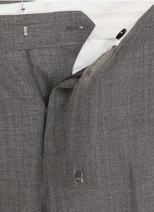  - LARDINI - Double Breasted Wool Silk Suit