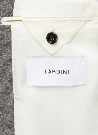  - LARDINI - Double Breasted Wool Silk Suit