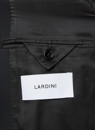  - LARDINI - Single Breasted Wool Silk Smoking Evening Suit