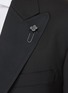 Detail View - Click To Enlarge - LARDINI - Single Breasted Wool Smoking Evening Suit