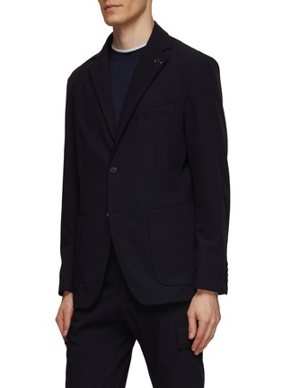 Detail View - Click To Enlarge - PAUL & SHARK - Hooded Detachable Blazer