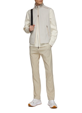 Figure View - Click To Enlarge - PAUL & SHARK - Flat Front Straight Leg Chino