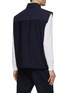 Back View - Click To Enlarge - PAUL & SHARK - Loro Piana Silk Wool Padded Vest