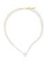 Main View - Click To Enlarge - COMPLETEDWORKS - Loop‐the‐Loop Freshwater Pearl 14K Gold Plated Sterling Silver Necklace